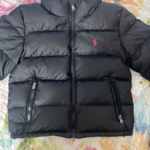 Polo by Ralph Lauren Black Kids Puffer Jacket